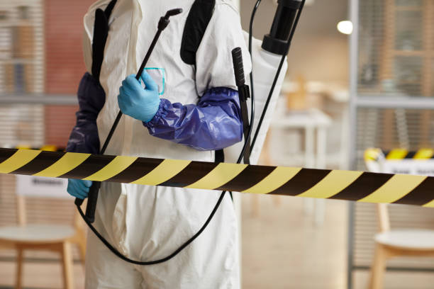 Professional Biohazard Cleanup technician working in Ambler, PA